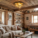 Yiosi Series Cluster Copper Celling lamp - scene-3