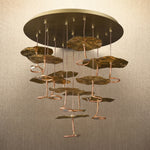 Yiosi Series Cluster Copper Celling lamp - dark