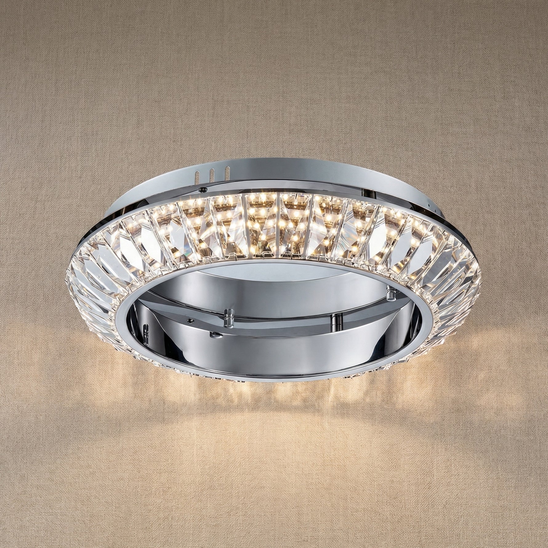 Yiosi Series Crystal Celling lamp 16" - 16" (Dia 410mm)