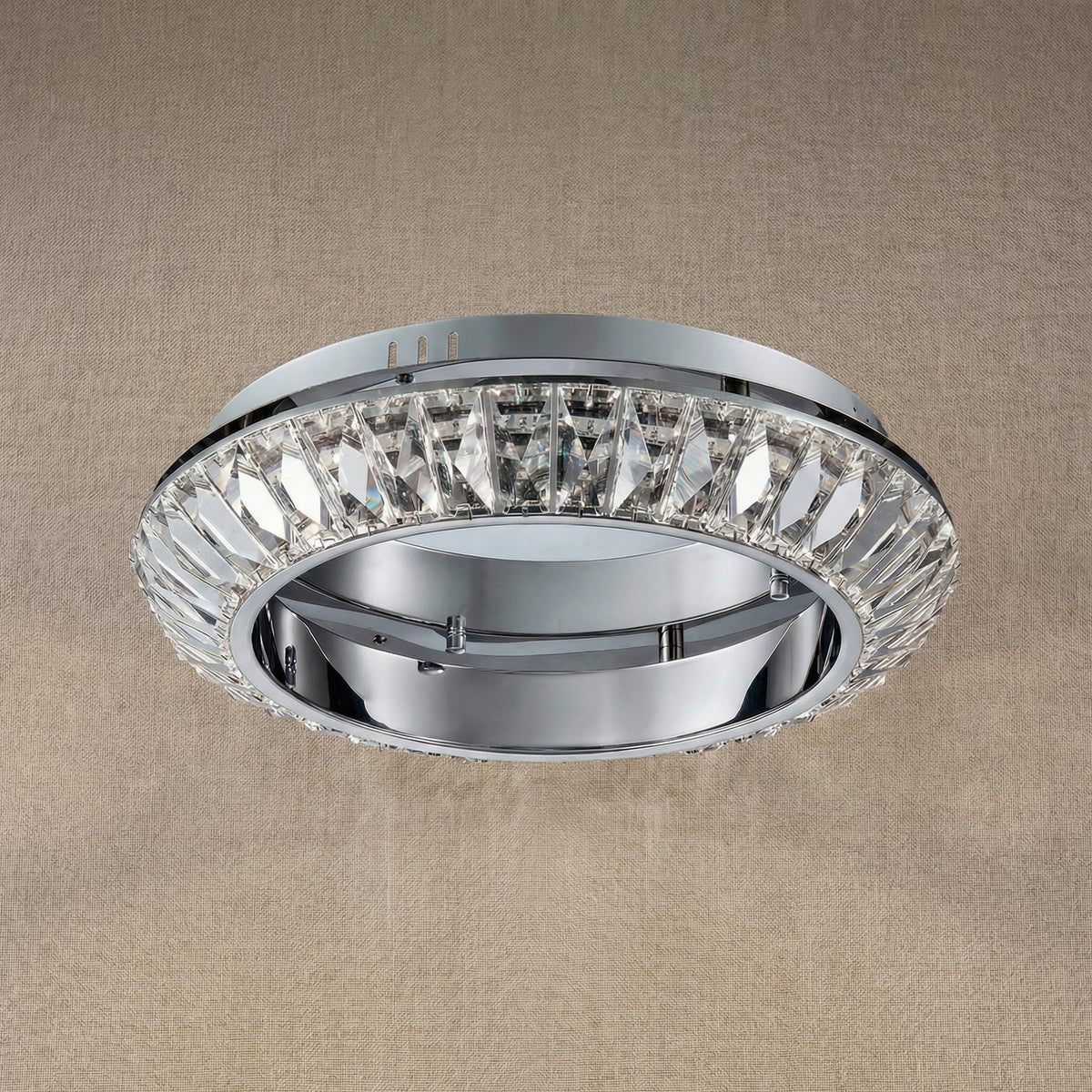 Yiosi Series Crystal Celling lamp 16" - dark