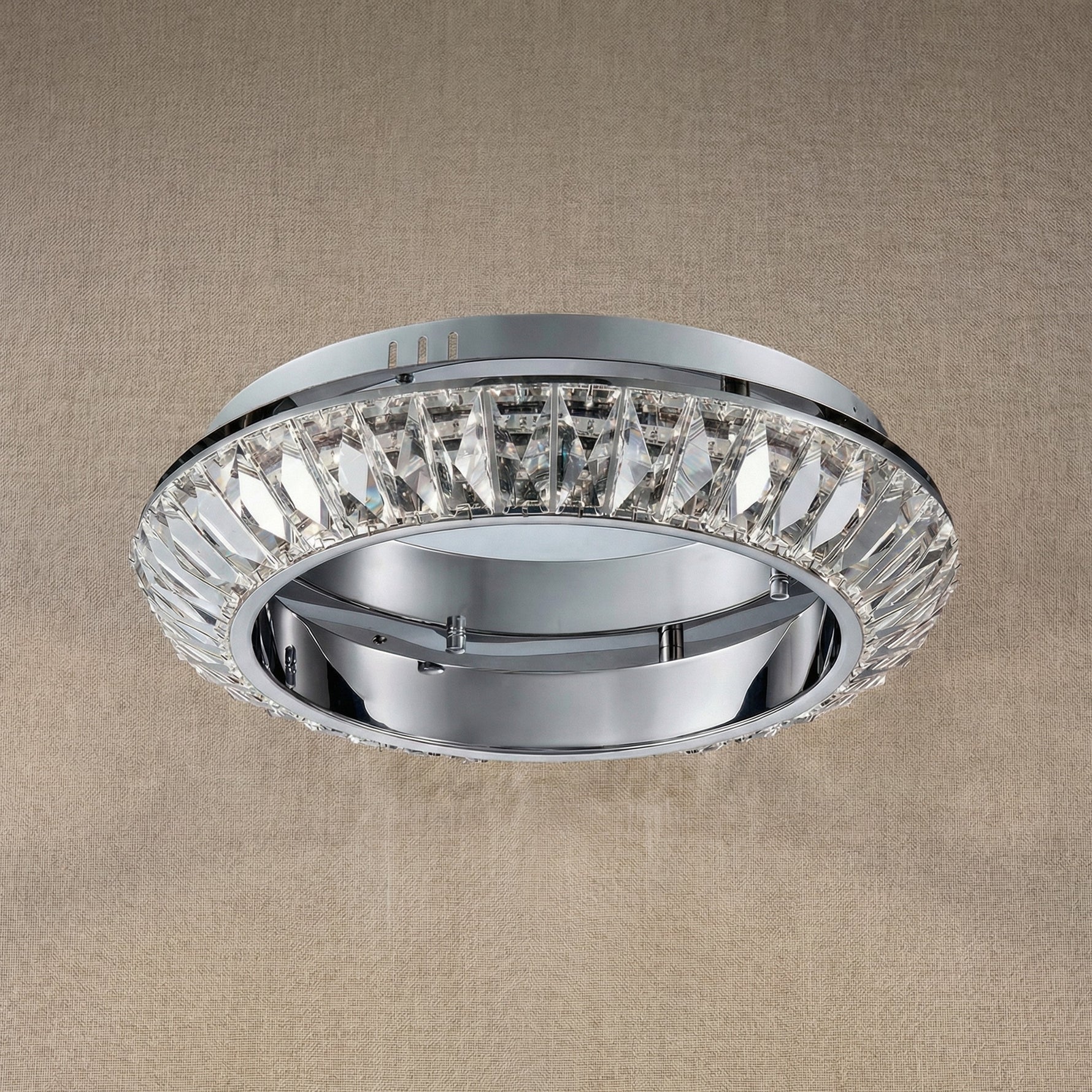 Yiosi Series Crystal Celling lamp 16" - dark
