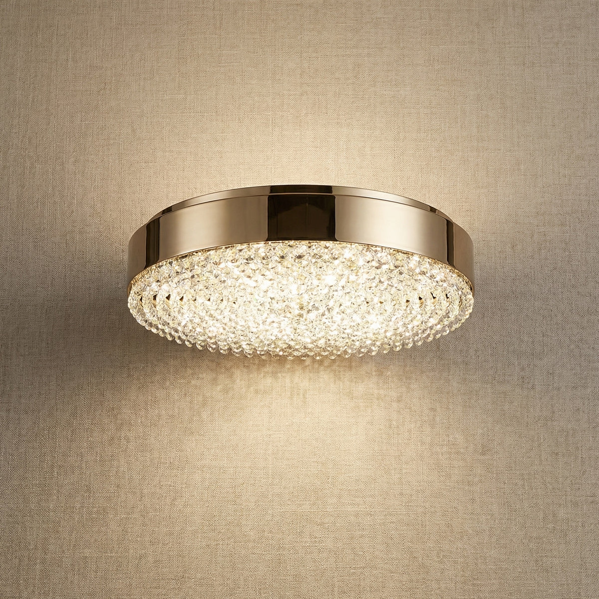 Yiosi Series Crystal Celling lamp Style B - 14" (Dia 350mm)