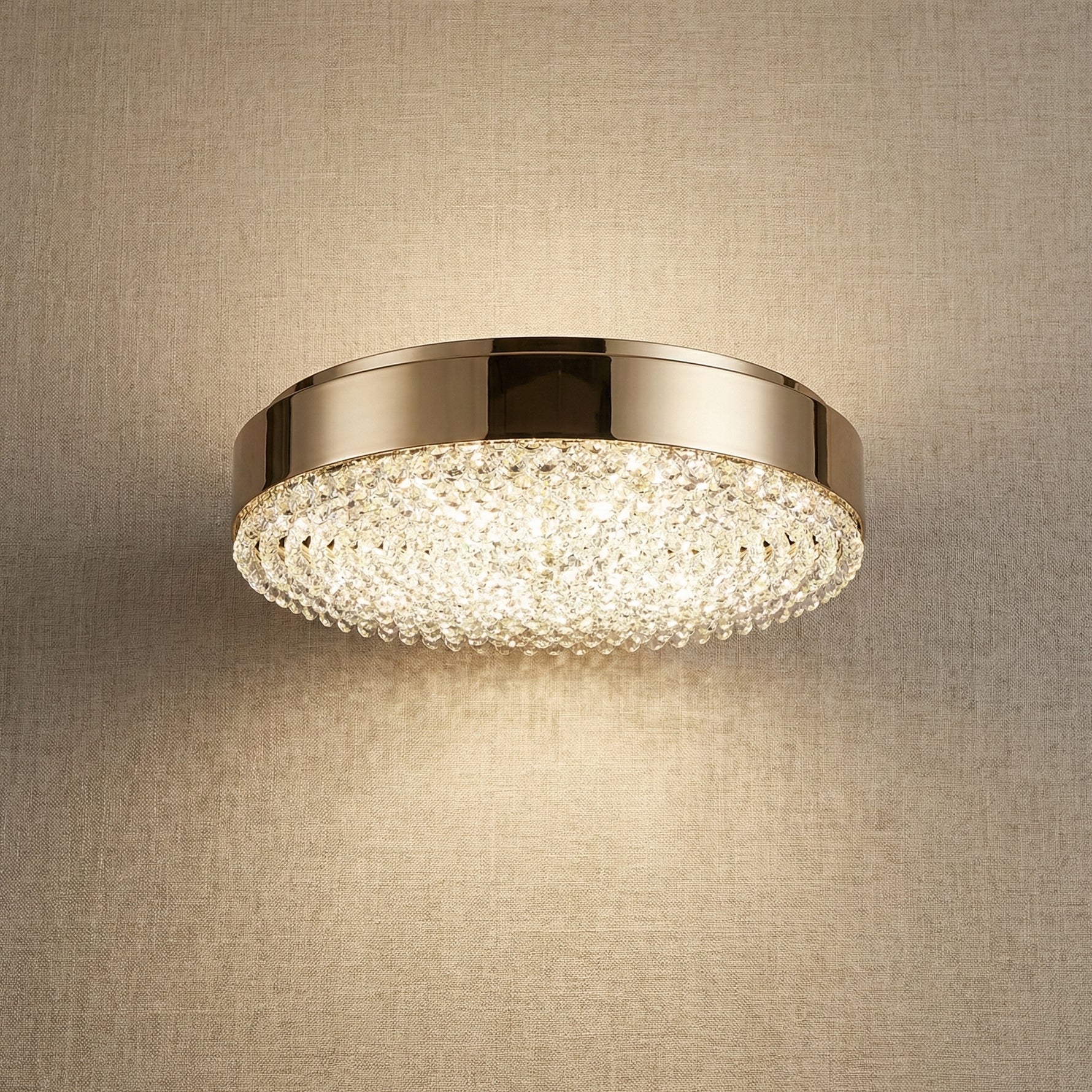 Yiosi Series Crystal Celling lamp Style B - 14" (Dia 350mm)