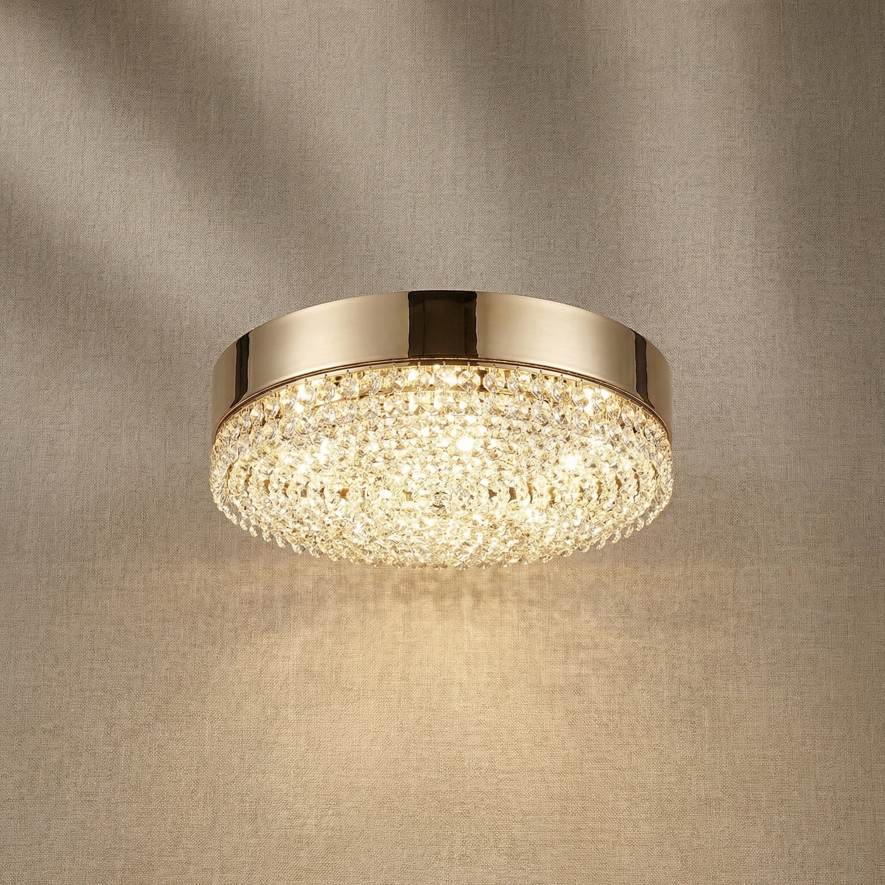 Yiosi Series Crystal Celling lamp Style B - 18" (Dia 450mm)
