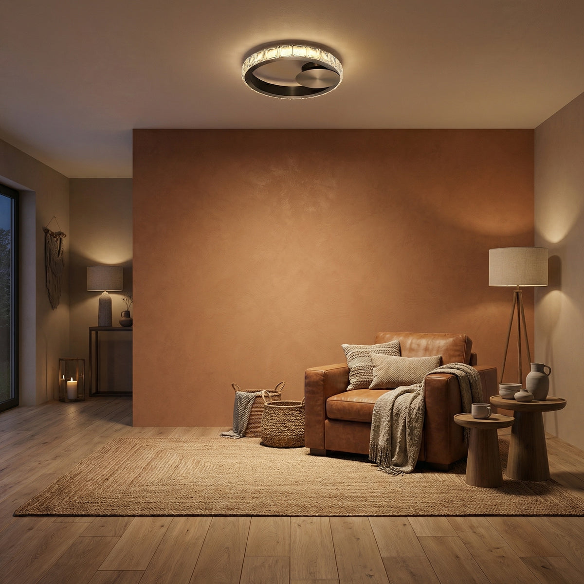 Yiosi Series Crystal Celling lamp Style C - scene-1