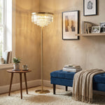 Yiosi Series Crystal Floor Lamp Style A - scene-3