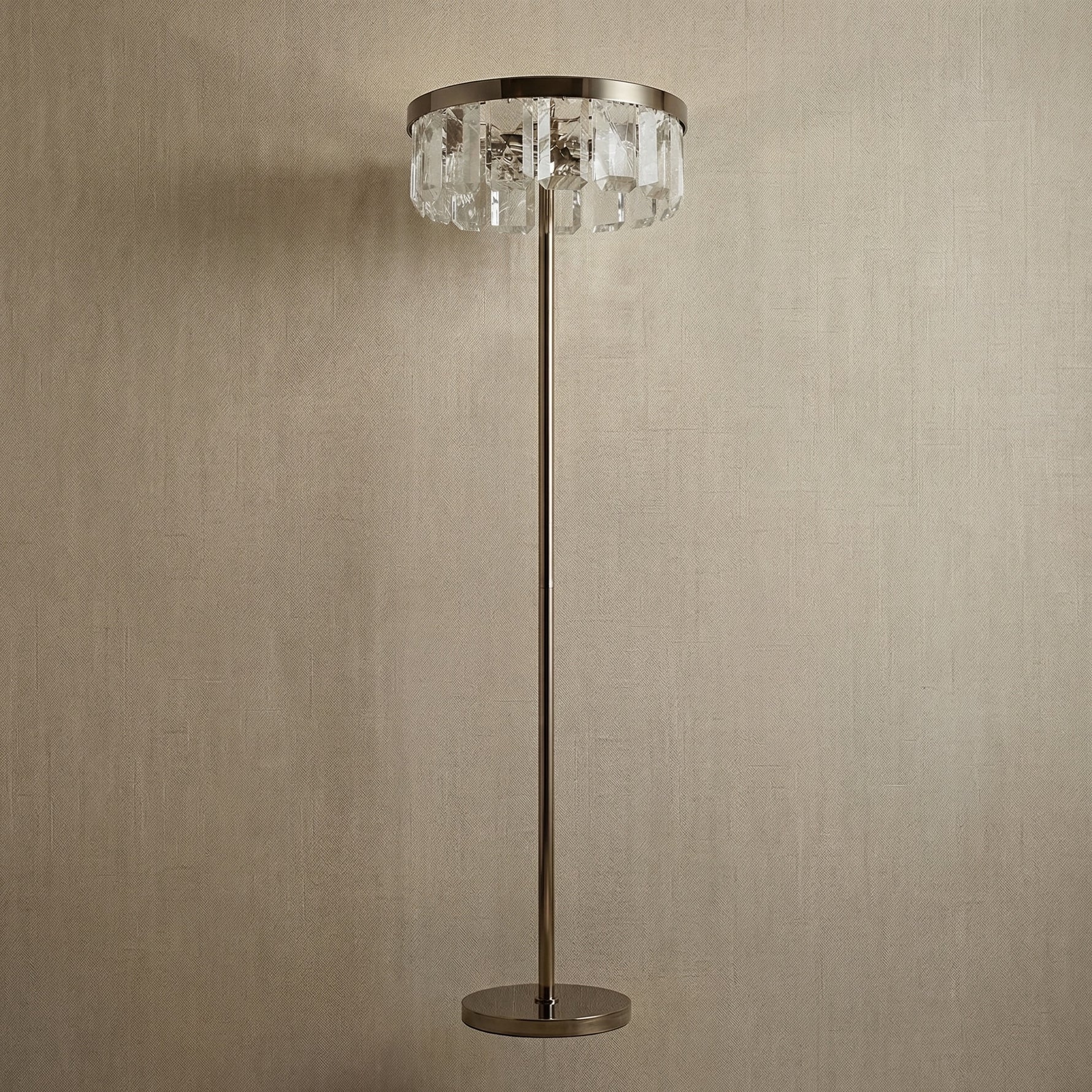Yiosi Series Crystal Floor Lamp Style B - dark