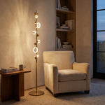 Yiosi Series Crystal Floor Lamp Style C - scene-1