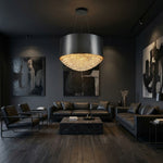 Yiosi Series Crystal Pendant Light 28" - scene-1
