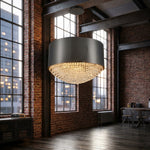 Yiosi Series Crystal Pendant Light 28" - scene-2