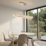 Yiosi Series Crystal Pendant Light 39" - scene-2