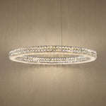 Yiosi Series Crystal Pendant Light 39" - 31" (Dia 800mm)