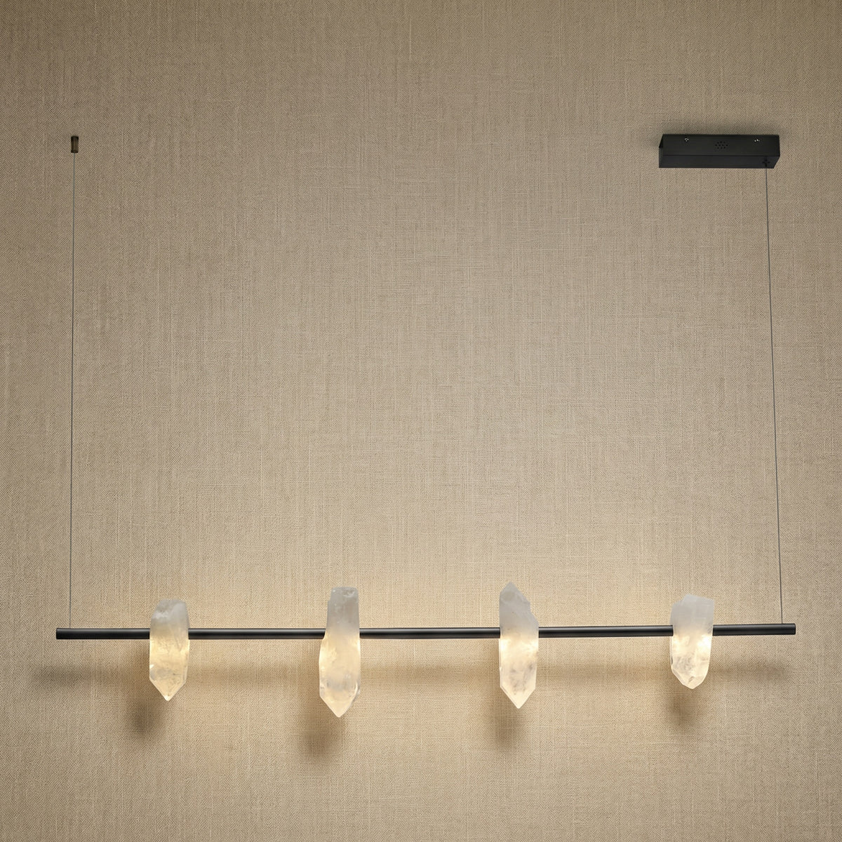 Yiosi Series Crystal Pendant Light 47" - 47" Linear (L1200mm)