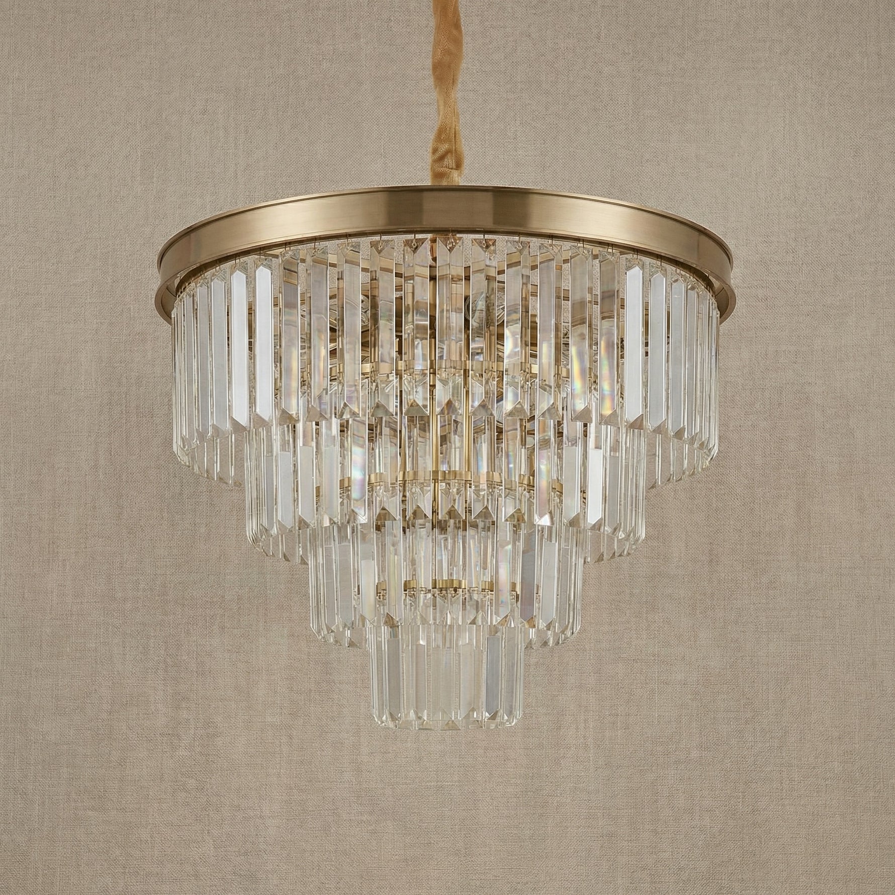 Yiosi Series Crystal Pendant Light Style A - dark