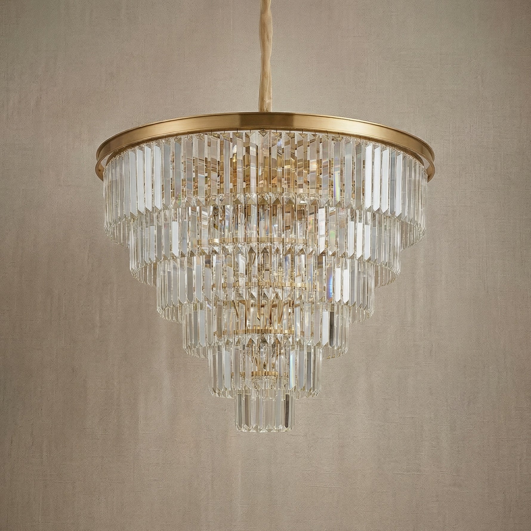 Yiosi Series Crystal Pendant Light Style A - dark
