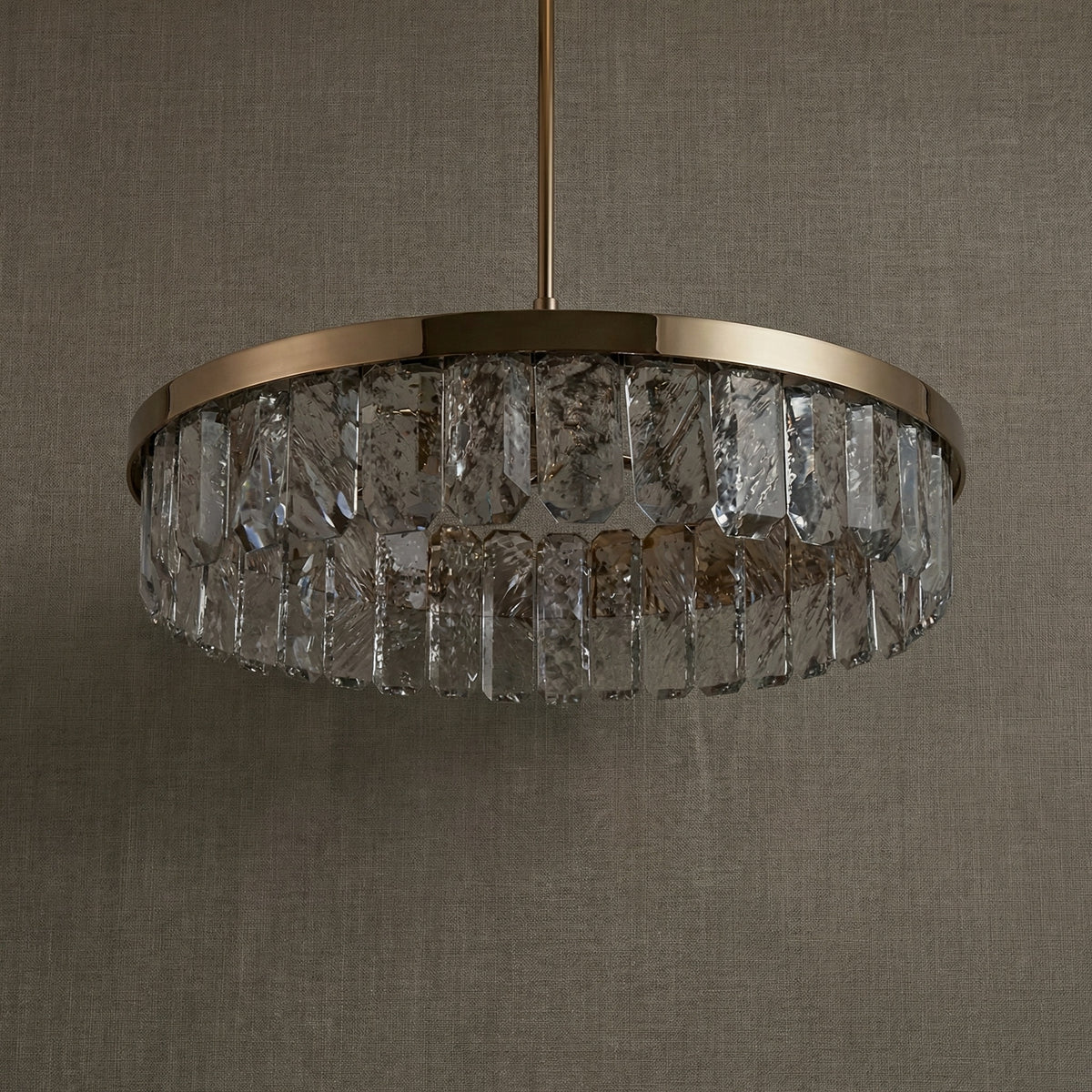 Yiosi Series Crystal Pendant Light Style B - dark