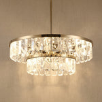Yiosi Series Crystal Pendant Light Style B - 39" (Dia 1000mm) Style B