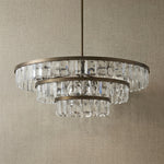 Yiosi Series Crystal Pendant Light Style B - dark