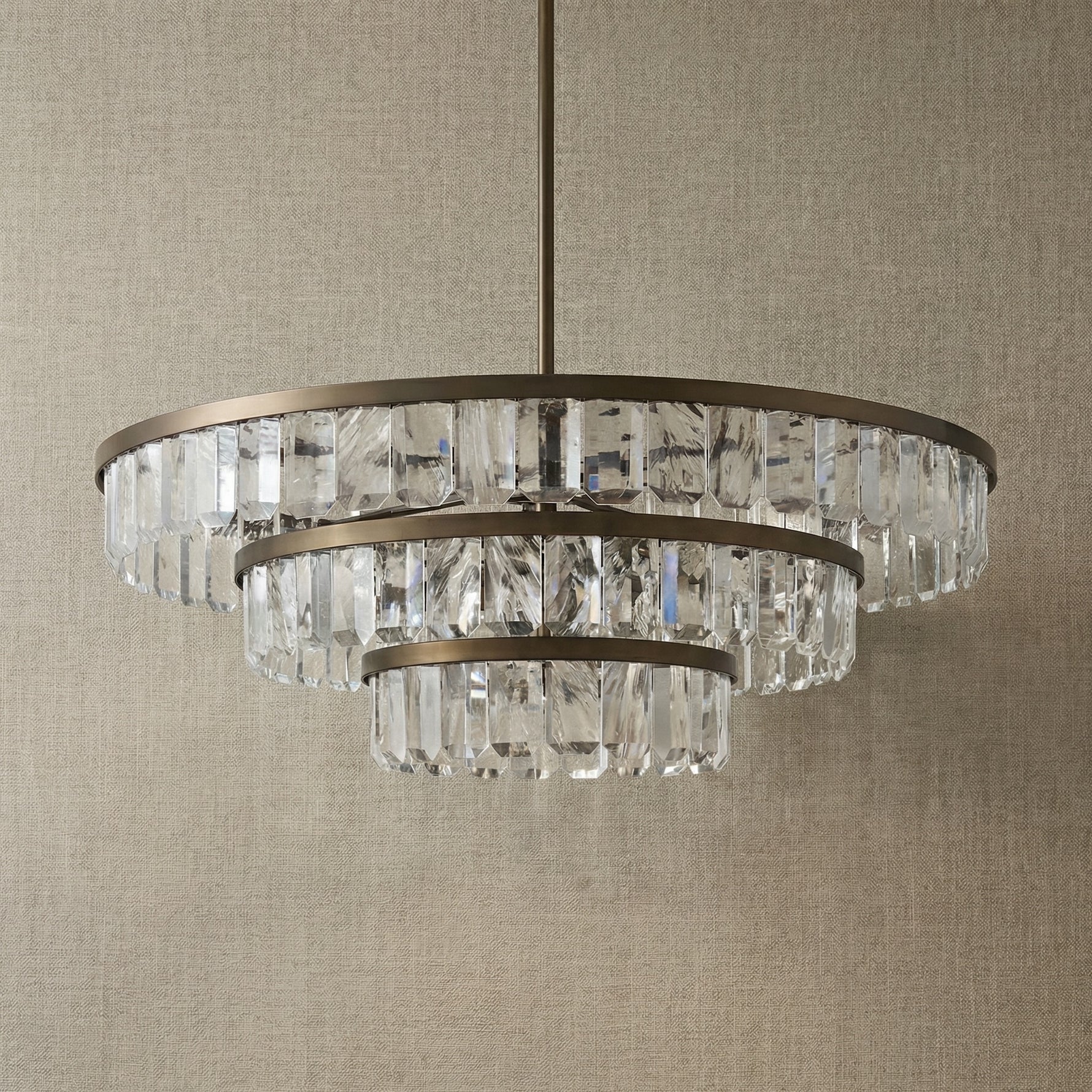 Yiosi Series Crystal Pendant Light Style B - dark