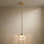 Yiosi Series Crystal Pendant Light Style B - 8" (Dia 205mm)