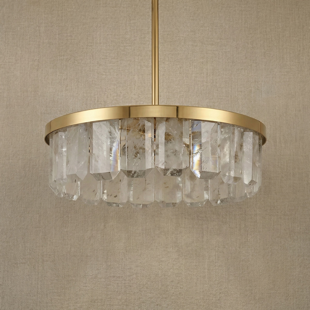 Yiosi Series Crystal Pendant Light Style B - dark