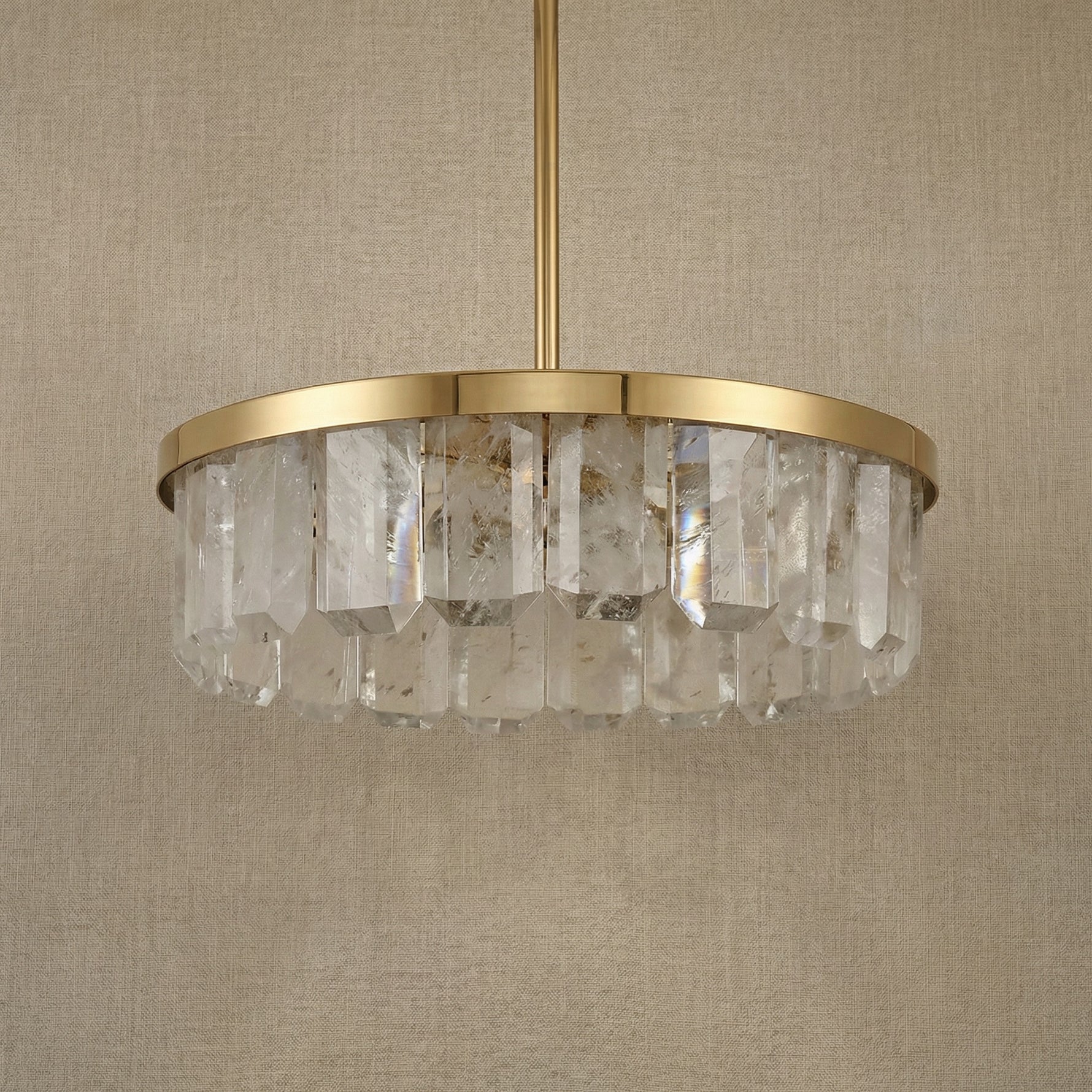 Yiosi Series Crystal Pendant Light Style B - dark