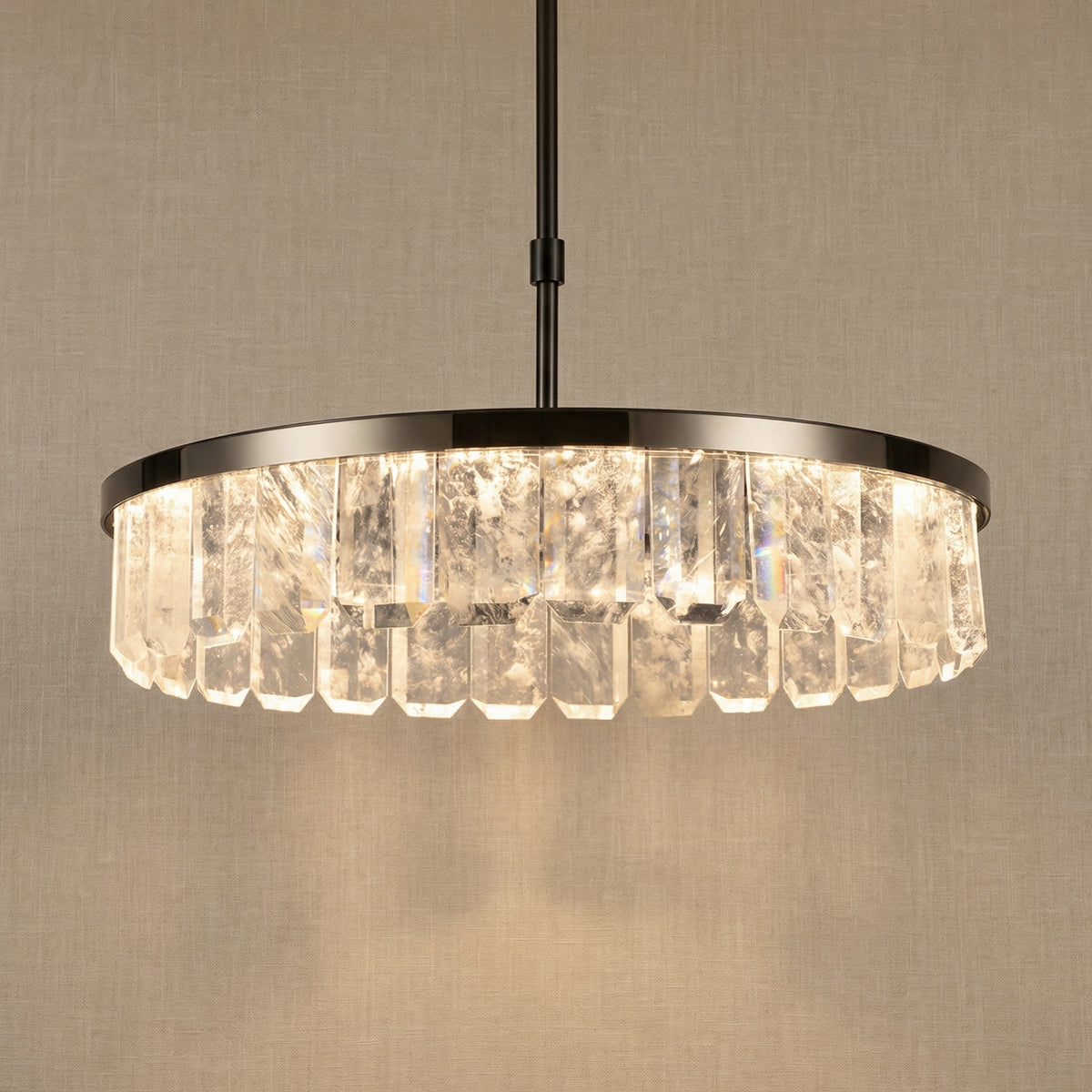 Yiosi Series Crystal Pendant Light Style B - 31" (Dia 800mm)