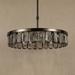 Yiosi Series Crystal Pendant Light Style B - dark
