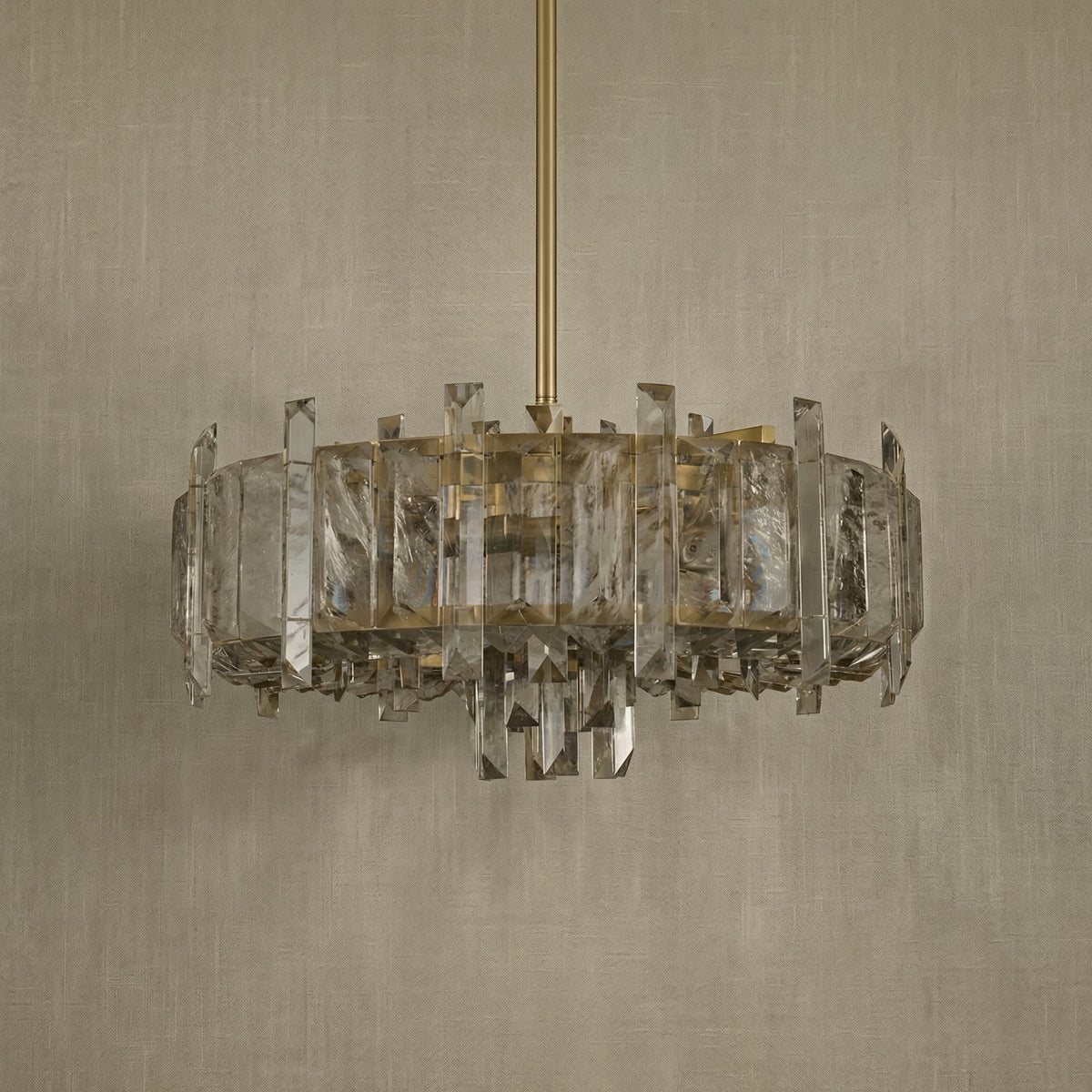 Yiosi Series Crystal Pendant Light Style C - dark
