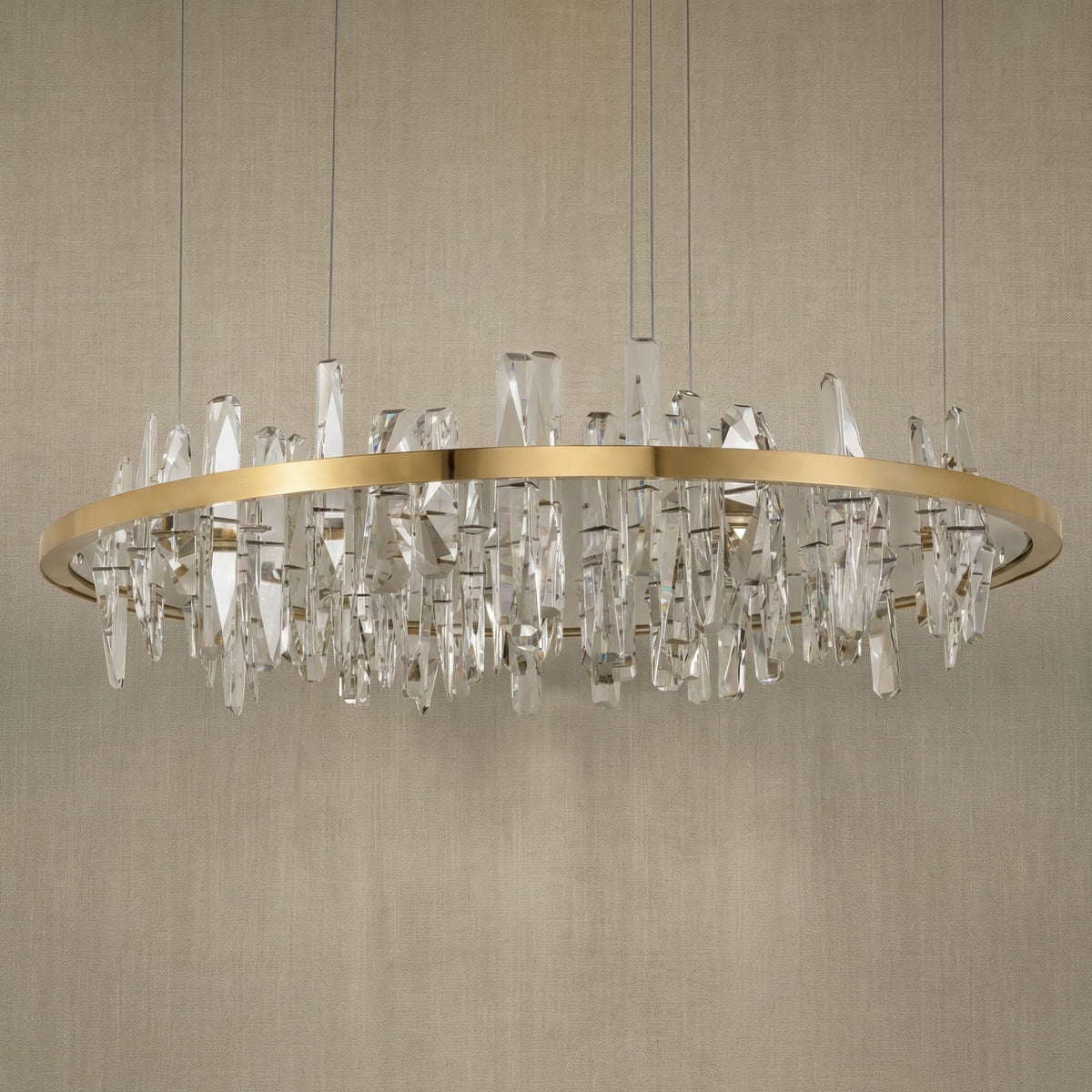 Yiosi Series Crystal Pendant Light Style D - dark