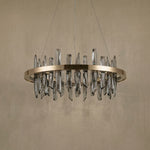 Yiosi Series Crystal Pendant Light Style D - dark
