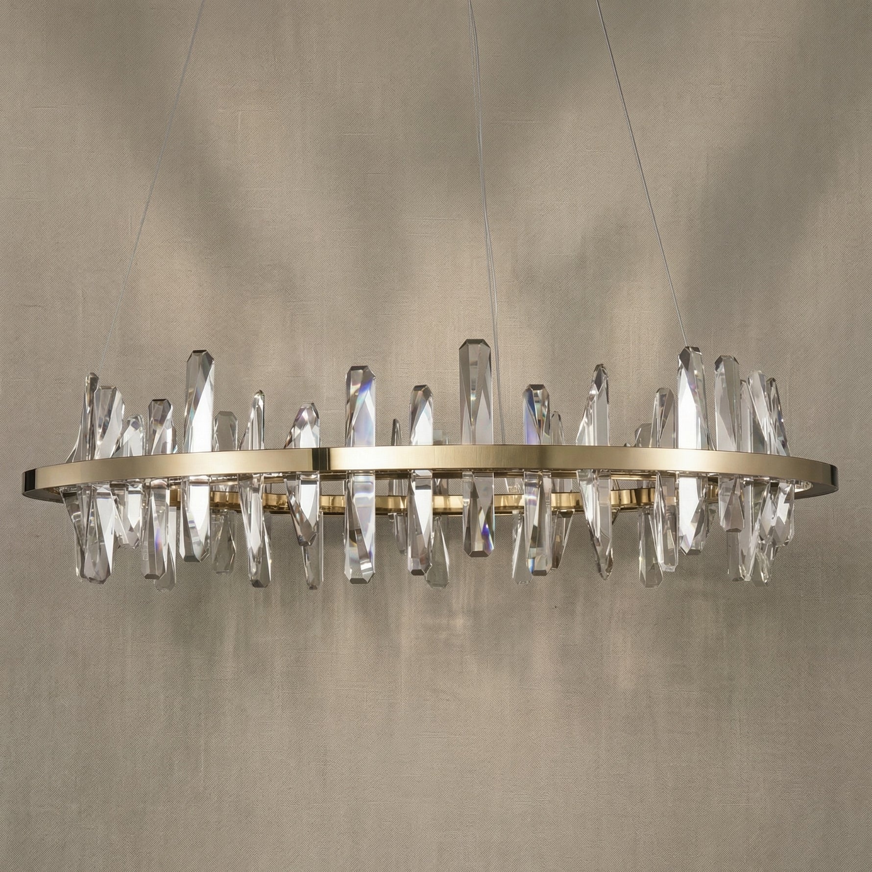 Yiosi Series Crystal Pendant Light Style E - dark