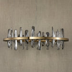 Yiosi Series Crystal Pendant Light Style E - dark
