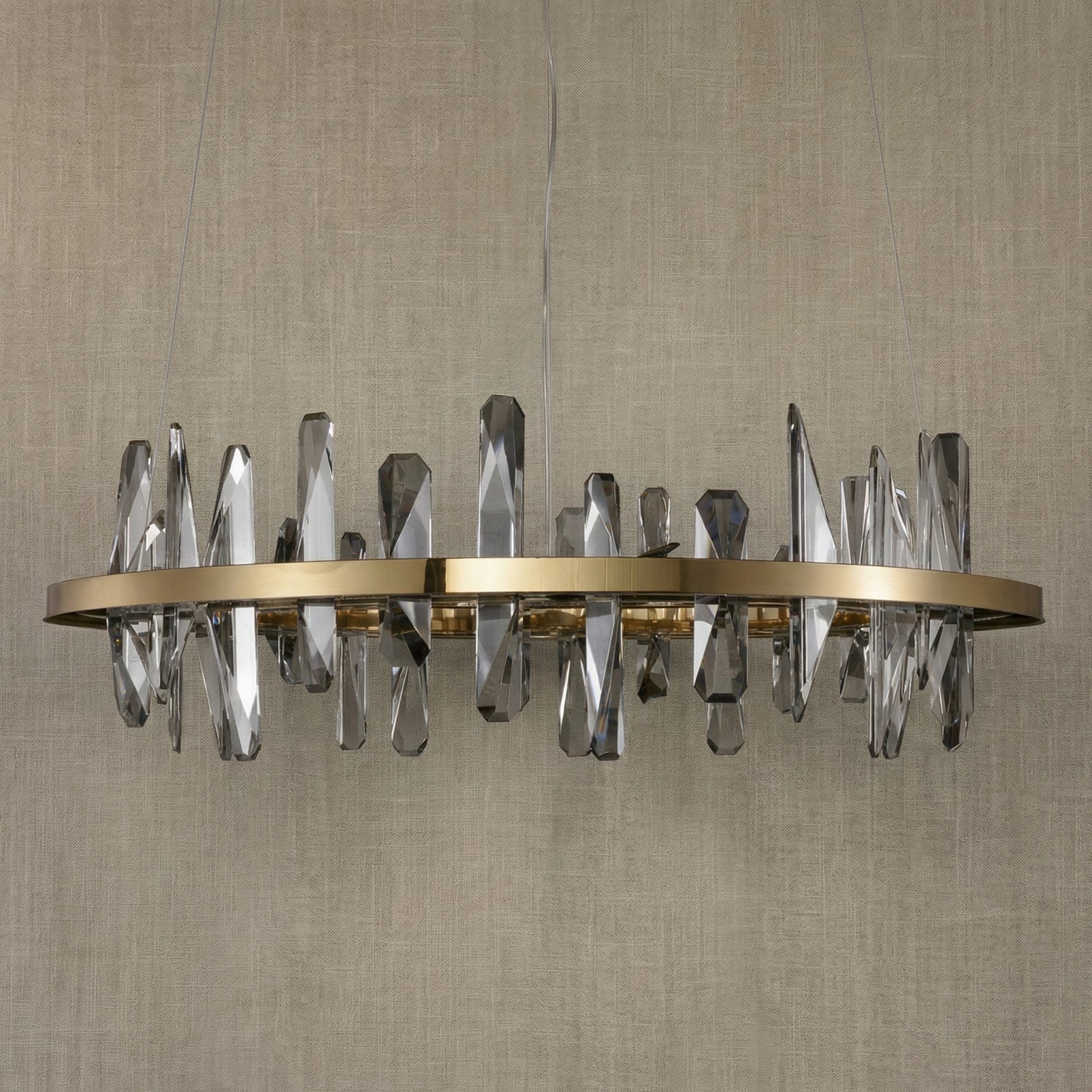 Yiosi Series Crystal Pendant Light Style E - dark