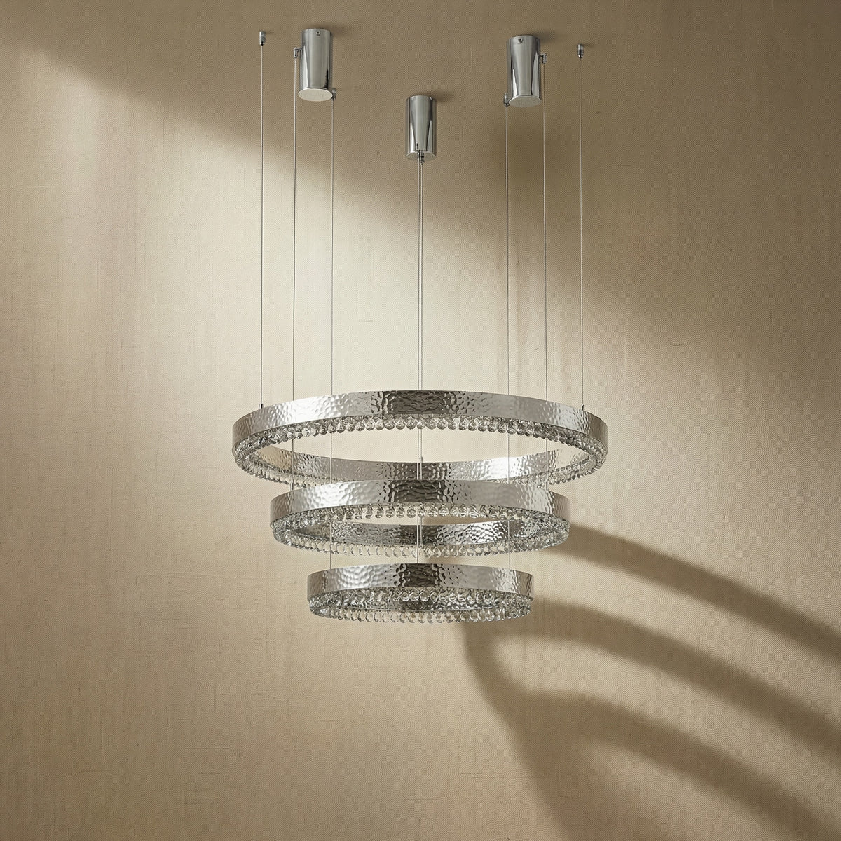 Yiosi Series Crystal Pendant Light Style G - dark