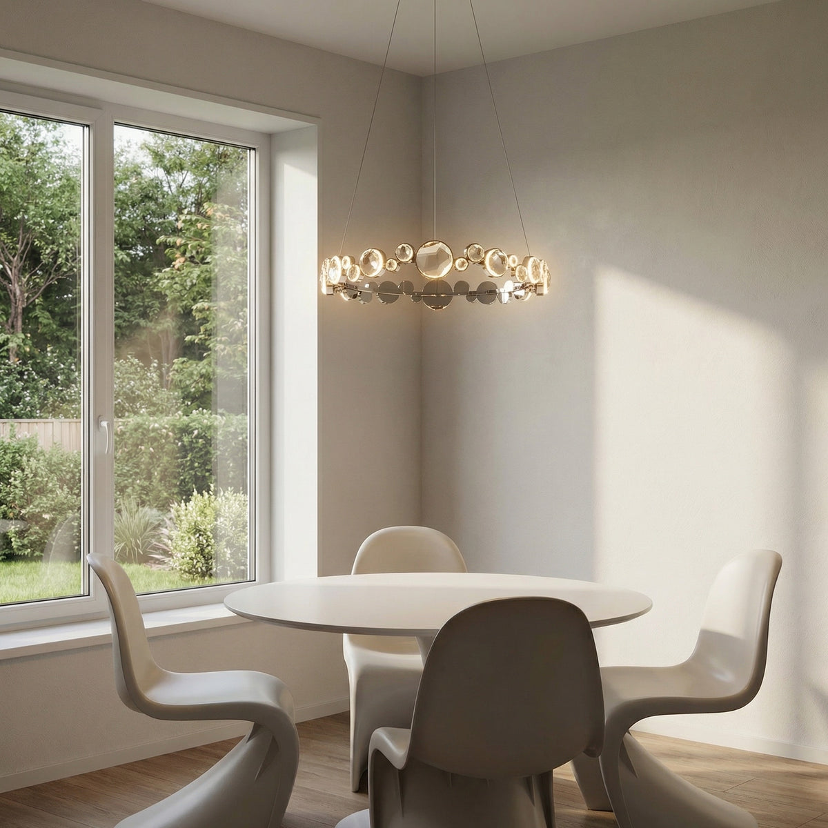 Yiosi Series Crystal Pendant Light Style K - scene-2