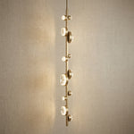 Yiosi Series Crystal Pendant Light Style K - 6" (Dia 140mm)