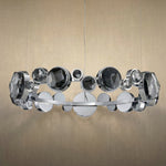 Yiosi Series Crystal Pendant Light Style K - dark