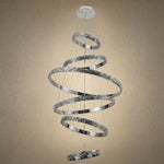 Yiosi Series Crystal Pendant Light Style L - dark