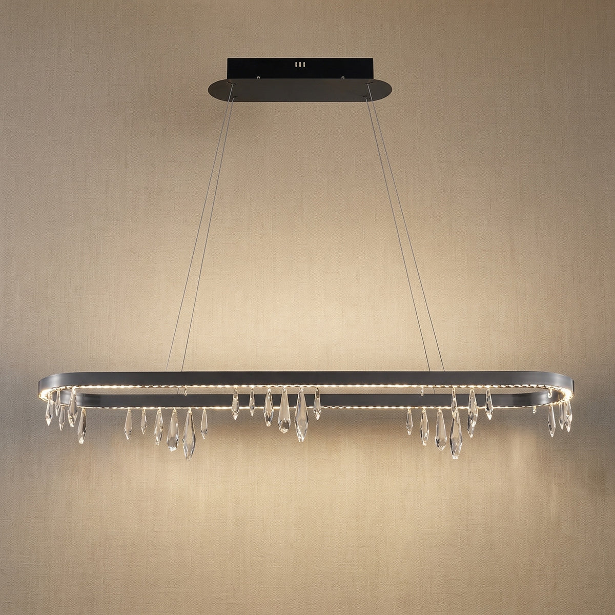 Yiosi Series Crystal Pendant Light Style M - 47" Linear (L1200mm)