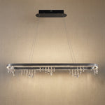 Yiosi Series Crystal Pendant Light Style M - 47" Linear (L1200mm)