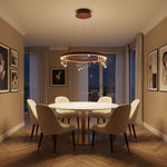 Yiosi Series Crystal Pendant Light Style M - scene-1