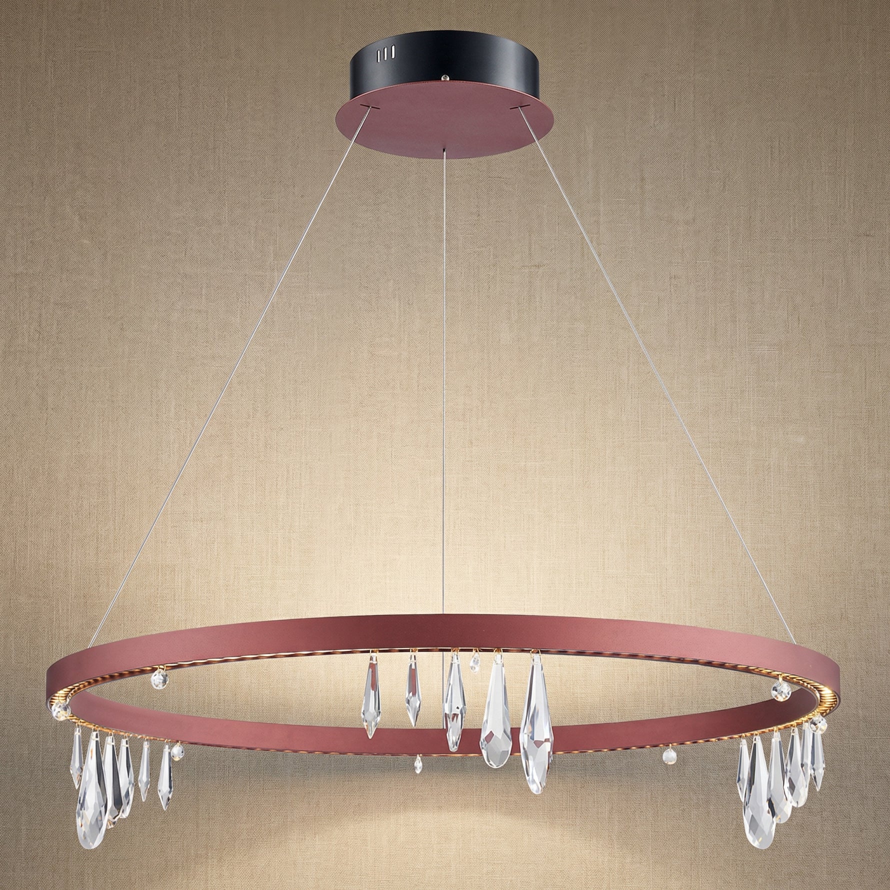 Yiosi Series Crystal Pendant Light Style M - 31" (Dia 800mm)