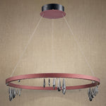 Yiosi Series Crystal Pendant Light Style M - dark