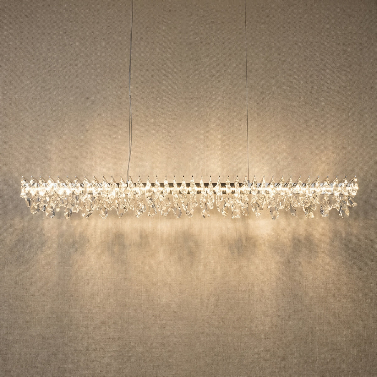 Yiosi Series Crystal Pendant Light Style N - 47" Linear (L1200mm)