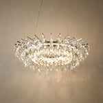 Yiosi Series Crystal Pendant Light Style N - 25" (Dia 630mm)