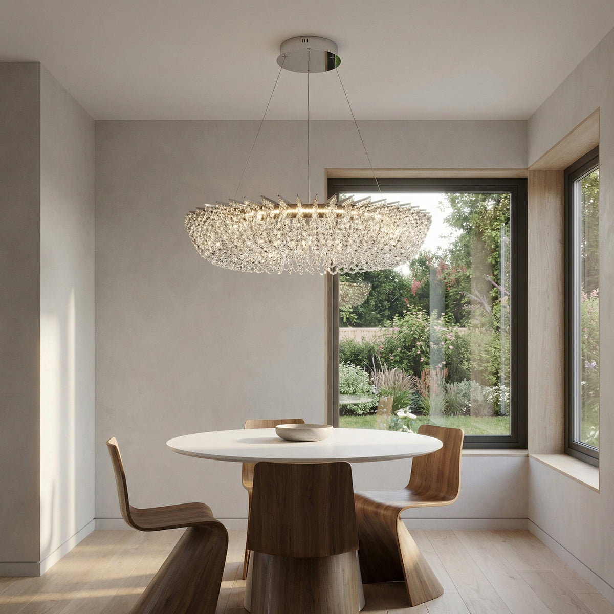 Yiosi Series Crystal Pendant Light Style O - scene-2