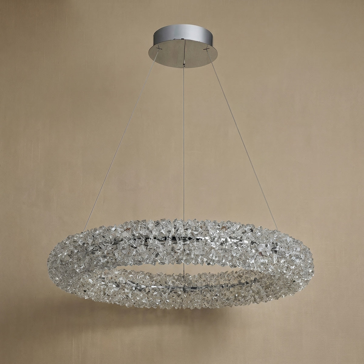 Yiosi Series Crystal Pendant Light Style P - dark