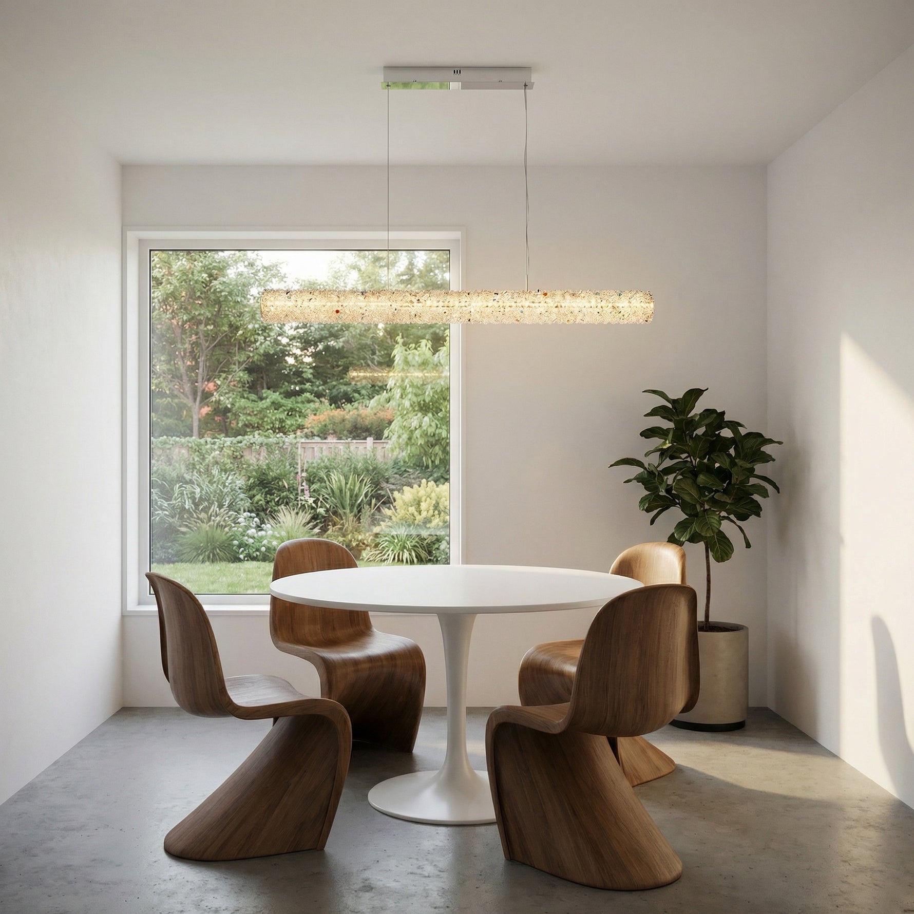 Yiosi Series Crystal Pendant Light Style P - scene-2