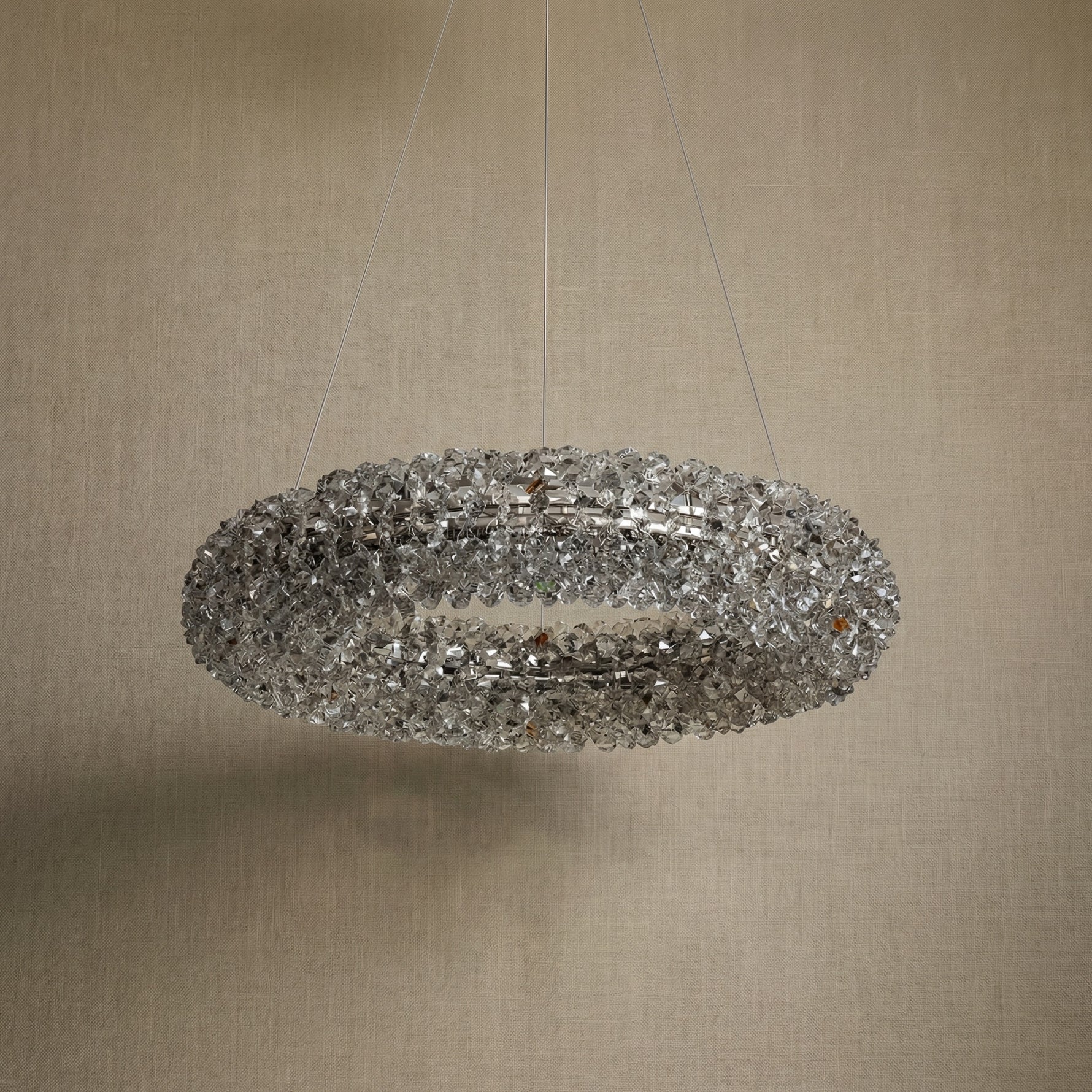 Yiosi Series Crystal Pendant Light Style P - dark